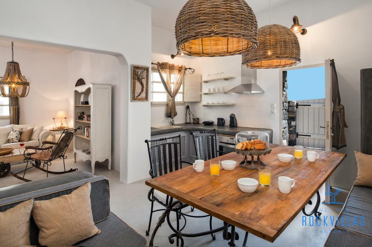 Rock Villas Complex - Private Luxe Top Retreat - Castle And Sea View Emporio  ภายนอก รูปภาพ